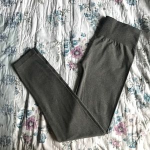 Gray Low rise stretchy Leggings